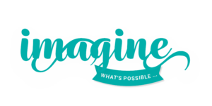 Text graphic that says "Imagine what's possible"