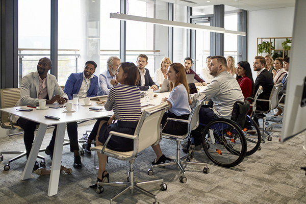 Full Complement of Executives at Management Meeting